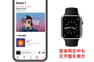 Apple Watch基本の「き」Season 3 - 音楽再生中に時間を見たい! Apple Watchの音楽系小技・便利技