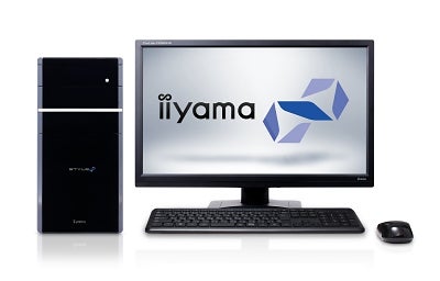 iiyama PC「STYLE∞」、Core i3-8100搭載エントリーデスクトップ