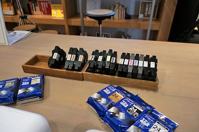 ブラザー、P-TOUCH CUBE発表会