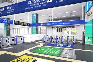 JR東日本・東京モノレール、浜松町駅の連絡通路を3/17相互通行化