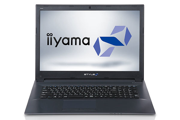 iiyama PC「STYLE∞」、i7-7700HQと非光沢フルHD液晶の17.3型ノート | マイナビニュース