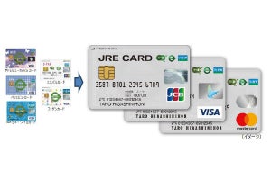JR東日本「JRE CARD」便利でお得なクレジットカード、7月デビュー