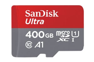 1枚で400GB、サンディスクが大容量microSDカードを発売