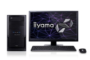 iiyama PC、Xeon E3-1230 v5搭載のミニタワー型ワークステーション