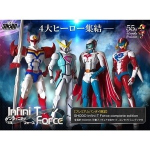 『Infini-T Force』ガッチャマンやキャシャーンたちが掌サイズ可動フィギュアに