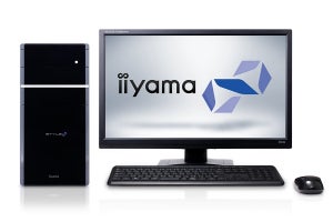 iiyama PC「STYLE∞」、Ryzen 7 1700とGTX 1080 TiのデスクトップPC