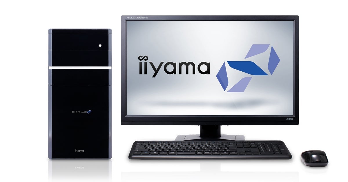 iiyama PC「STYLE∞」、Ryzen 7 1700とGTX 1080 TiのデスクトップPC | マイナビニュース