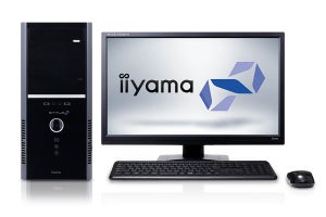 iiyama PC、15万切りのCore i7-8700K/GTX 1060搭載デスクトップPC