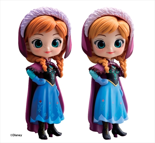 Qposketフィギュアに『アナと雪の女王』のアナとエルサが登場 | マイ