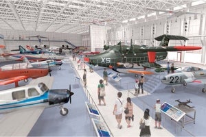 岐阜かかみがはら航空宇宙博物館、3/24オープン--43の実機展示に記念企画も