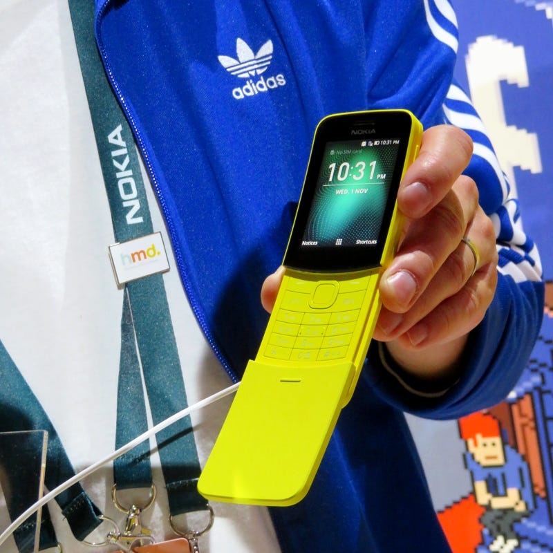 懐かし「Nokia 8110」4G版、新スマホは4機種 - HMD Global | マイ 