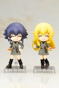 『ガールズ&パンツァー』ペパロニとカルパッチョが可動デフォルメフィギュアに