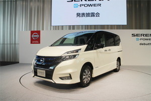 「ノート」の躍進に続けるか? 日産「セレナ」に「e-POWER」が登場