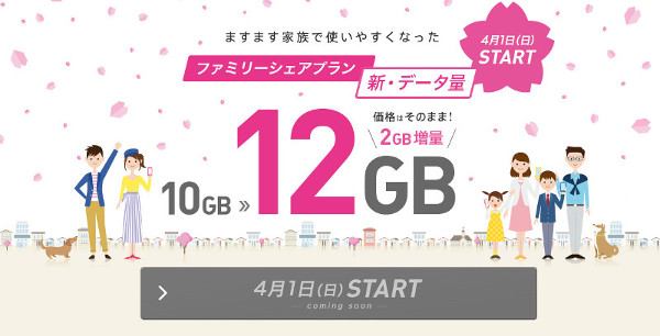 ファミリーシェアプラン