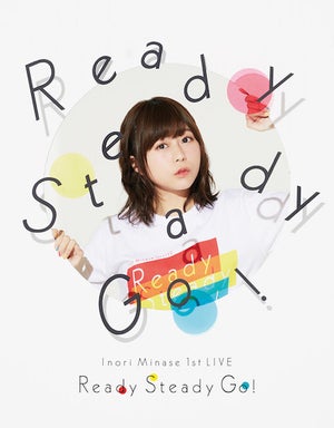 水瀬いのり、『Inori Minase 1st LIVE Ready Steady Go!』のジャケット公開
