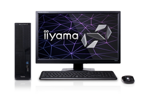 ビジネス向けスリムタワー型PC「SOLUTION-S037-i3-UH」