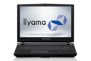 iiyama PC「STYLE∞」、デスクトップ用Core i5の15.6型ノートPC