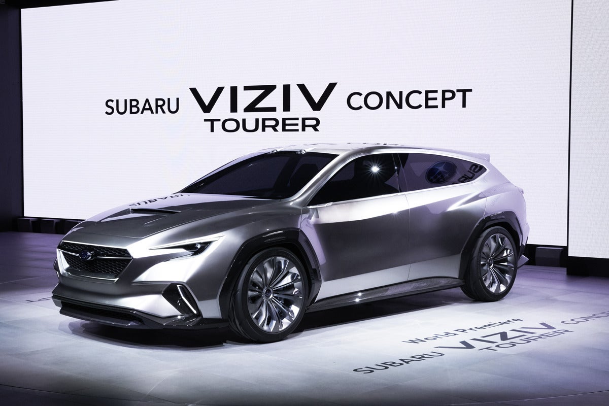 スバル Viziv Tourer Concept ジュネーブモーターショーで公開 マイナビニュース