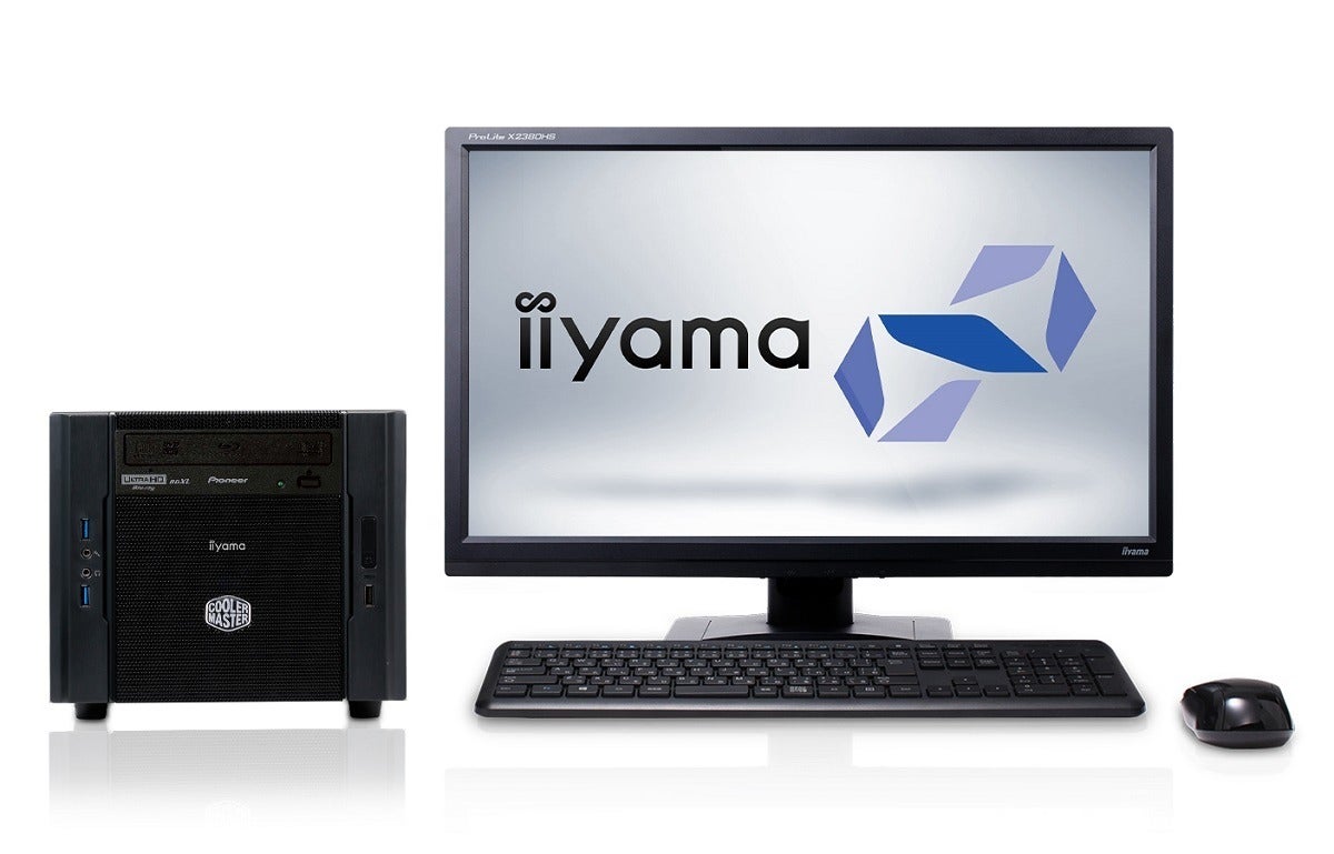 iiyama PC、Ultra HD Blu-rayコンテンツを再生できるデスクトップ
