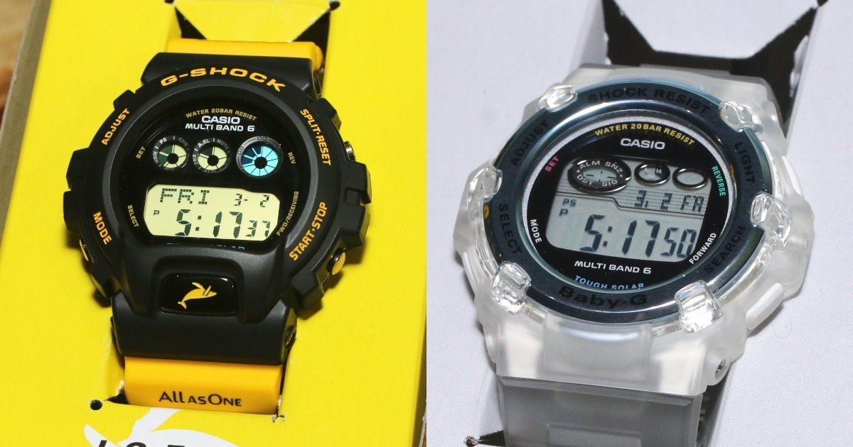 高い素材 CASIO G-SHOCK イルクジ2018年モデル 腕時計(デジタル