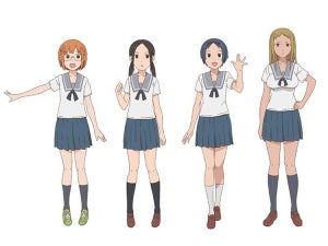 TVアニメ『ちおちゃんの通学路』、7月放送! キャラクター設定画を公開