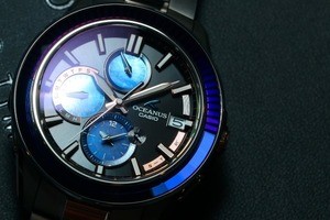 キレイの一言、カシオ「OCEANUS」スペシャルモデルを写真で