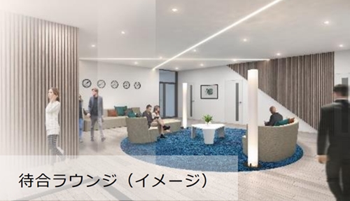 「Premium Gate 玉響」の待合ラウンジ(イメージ)