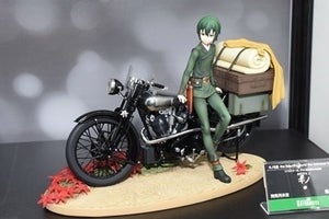 『キノの旅』新アニメ版キノとエルメスがフィギュア化