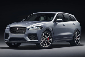 ジャガー「F-PACE SVR」発表 - 550PSのエンジンを搭載