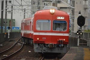 遠州鉄道の最古参、30形モハ25号引退 - 4月末に勇退記念特別列車