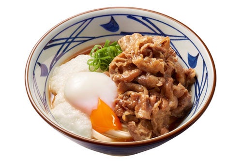 丸亀製麺 期間限定で 牛とろ玉うどん を発売 マイナビニュース