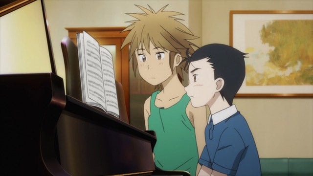Tvアニメ ピアノの森 第2話の場面カット公開 Opは一ノ瀬海 海へ マイナビニュース