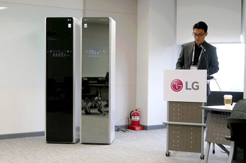 ホームクリーニング機「LG styler」