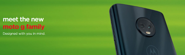 新スマホ「Moto G6」シリーズ