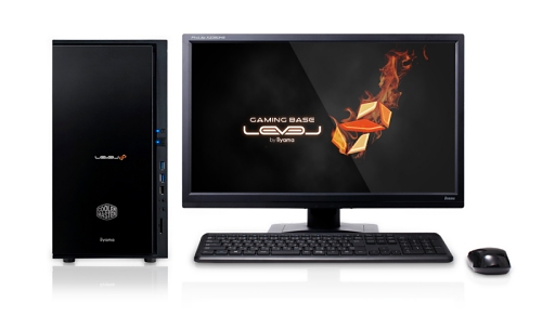 ミニタワー型ゲーミングPC「LEVEL-S3B3-R6-RNJVI」