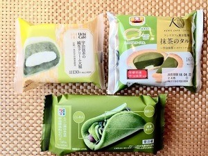 新茶の季節をスイーツで満喫! 一歩上の新作コンビニ抹茶スイーツを食べ比べ