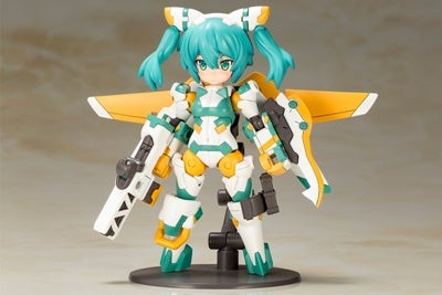 フレームアームズ ガールとデスクトップアーミーがコラボ シルフィー登場 マイナビニュース