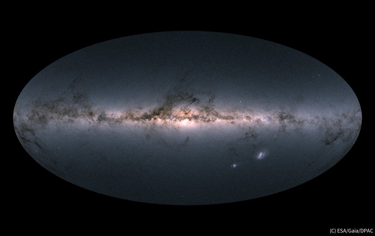 Esaの宇宙望遠鏡 ガイア 史上最も詳細な 銀河系地図 を作成 Tech