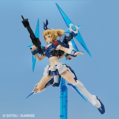 ガンダムベース限定カラーの ういにんぐふみな がガンプラで登場 マイナビニュース