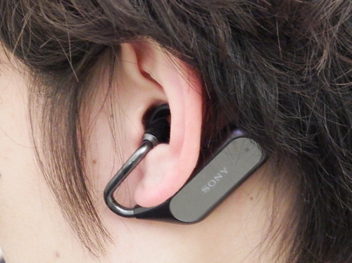 完全ワイヤレスイヤホン、ソニーモバイル「Xperia Ear Duo」