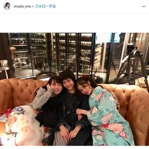 今田美桜『花晴れ』音･愛莉･メグリン3ショット公開「可愛すぎる」と反響