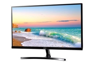 日本エイサー、狭額ベゼルの27型IPSフルHD液晶ディスプレイ