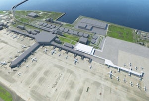 中部空港新旅客ターミナルが着工--機能強化で年間旅客取扱数450万人へ