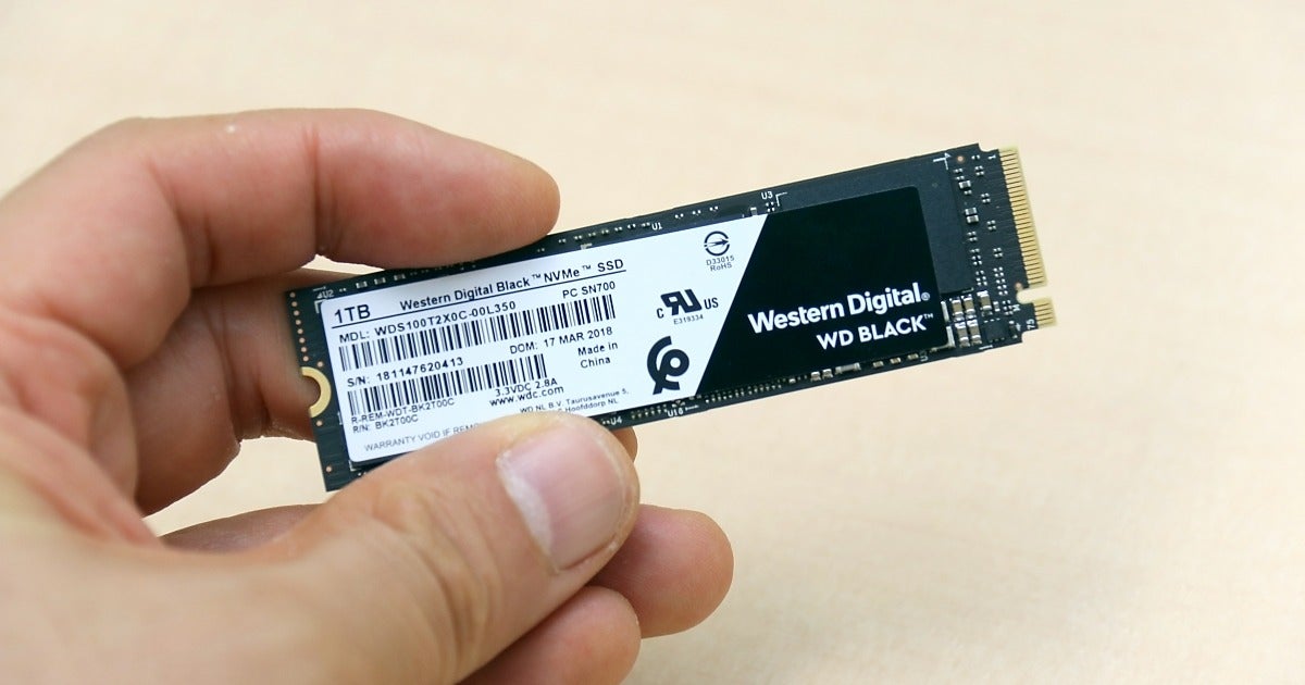 ウエスタンデジタル、超高速M.2 SSD「WD Black 3D NVMe SSD