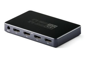 4KやHDRに対応した4系統のHDMIセレクター - サンワダイレクト