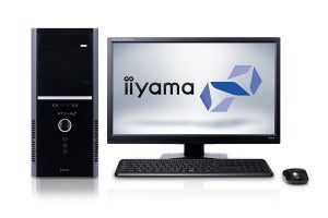 iiyama PC、Ryzen 7 1800とGeForce GTX 1070 TiのデスクトップPC