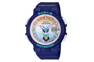 カシオ「BABY-G」、美しい海と珊瑚を守るタイアップモデル