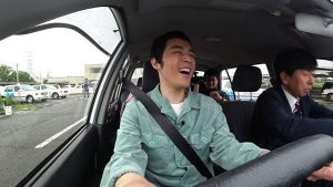 盲目の漫談家･濱田祐太郎、車の運転に初挑戦「完璧な車庫入れ!」