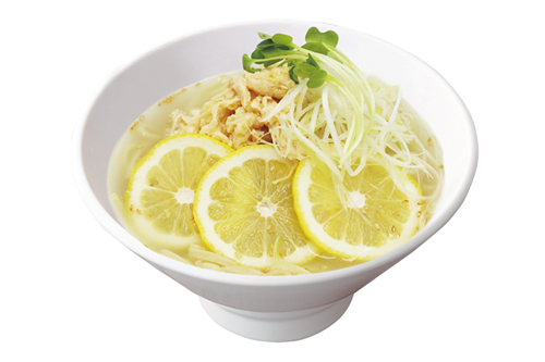 「塩鶏レモンスープ涼麺」(税別800円)