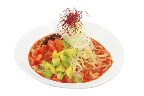 「塩鶏レモンスープ涼麺」(税別800円)